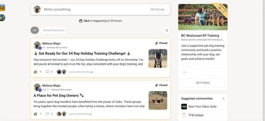 Announcement: NEW Online Pet Training Community for Pet Dog Owners!